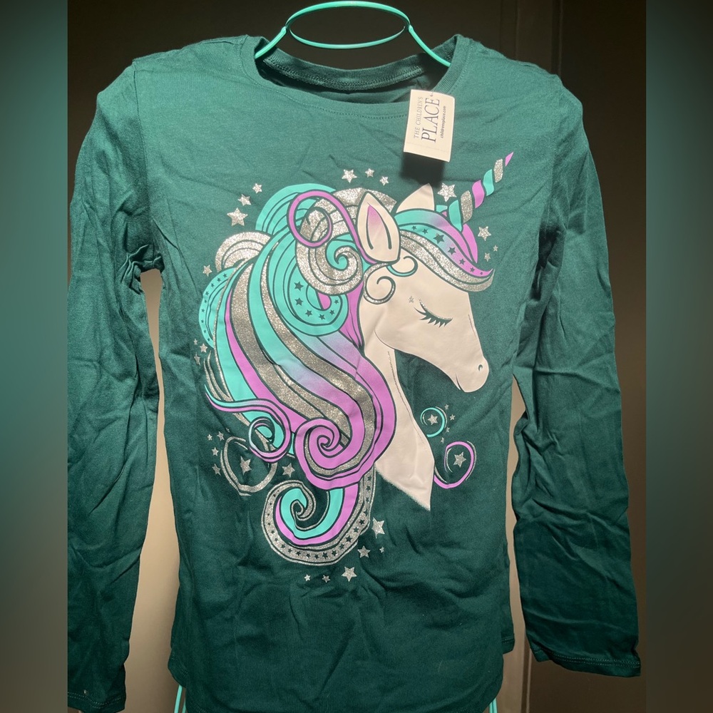 Brand new forest green long sleeve